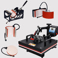 5 in 1 Sublimation Heat Press Machine -  12 x 15 Inch | Mug, Cap, Plate & T-Shirt Printing Machine